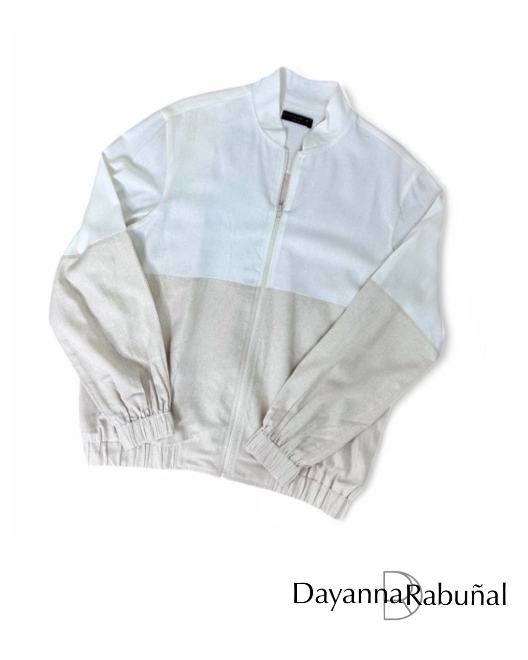 CAMPERA BOMBER LINO BICOLOR