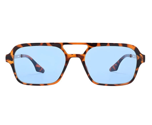 LENTES PIEMONTE LEOPARDO AZUL