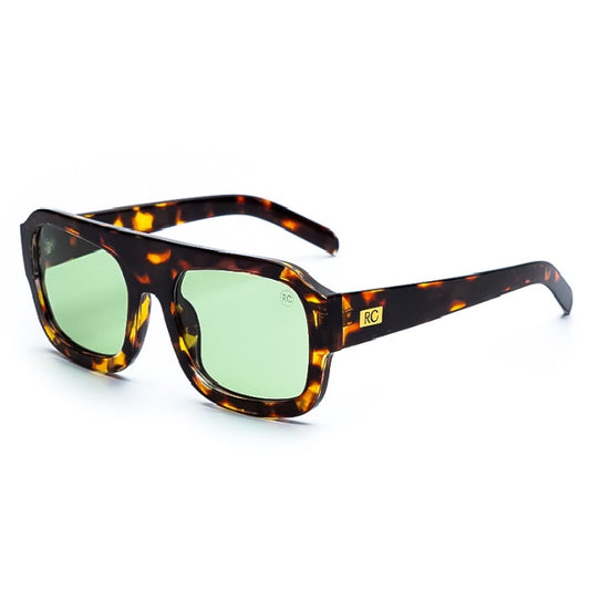 LENTES SALERNO LEOPARDO Y VERDE