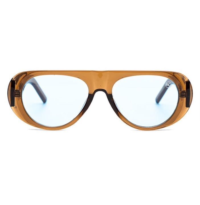 LENTES MANTOVA MARRON Y AZUL