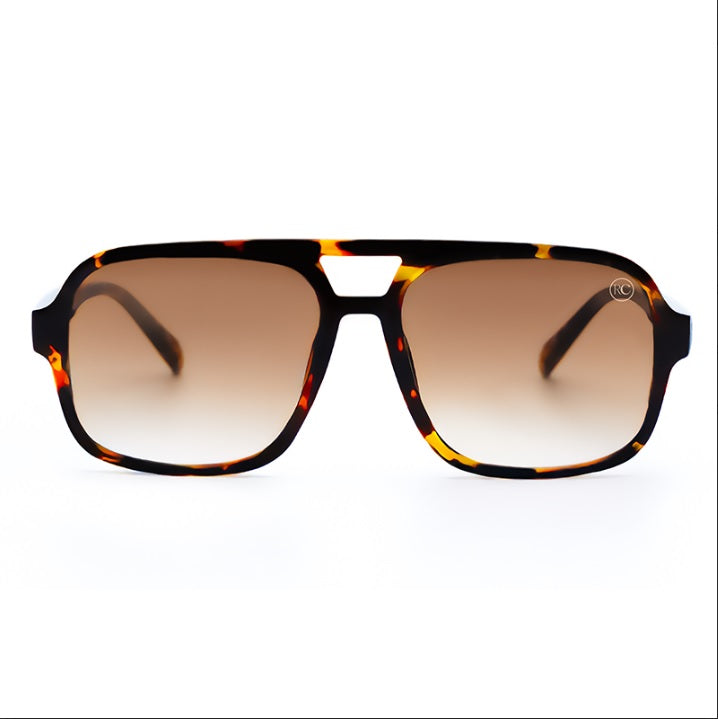 LENTES MARRON LEOPARDO