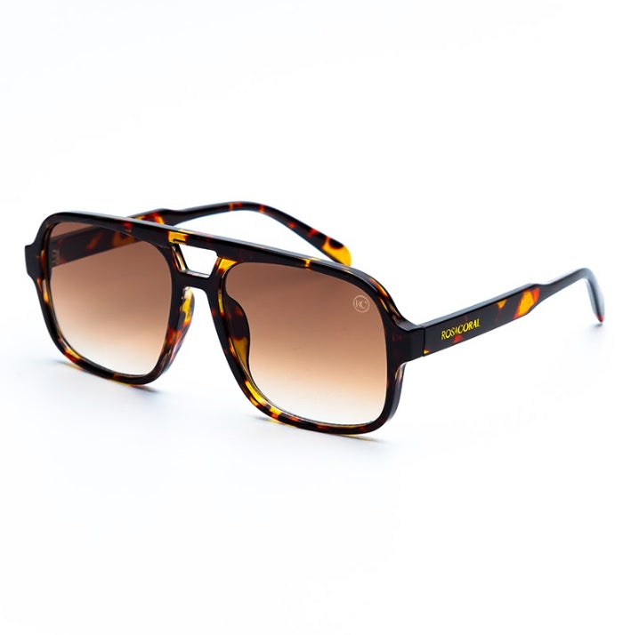 LENTES MARRON LEOPARDO
