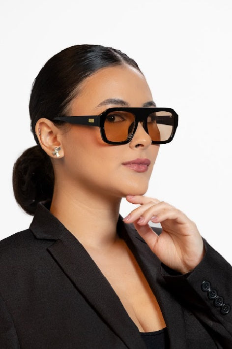 LENTES SALERNO MEL MARRON
