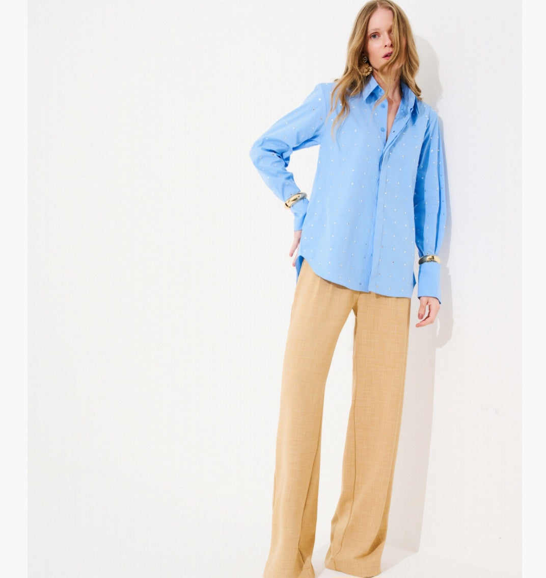 PANTALON DE LINO